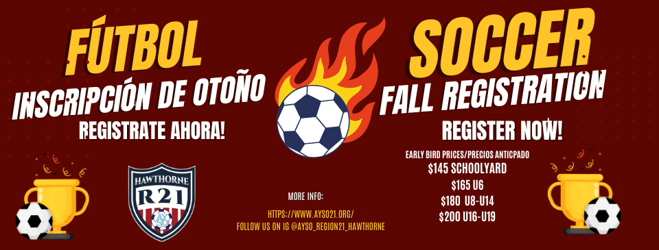 2026 Fall Registration Open!!!!